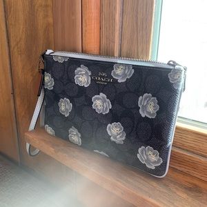 COACH Rose Signature Wristlet